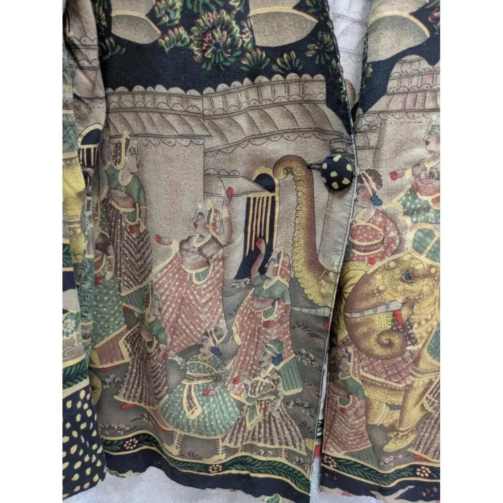 Vintage Signet Sportswear Blazer Womens‎ Patterned Long Sleeve